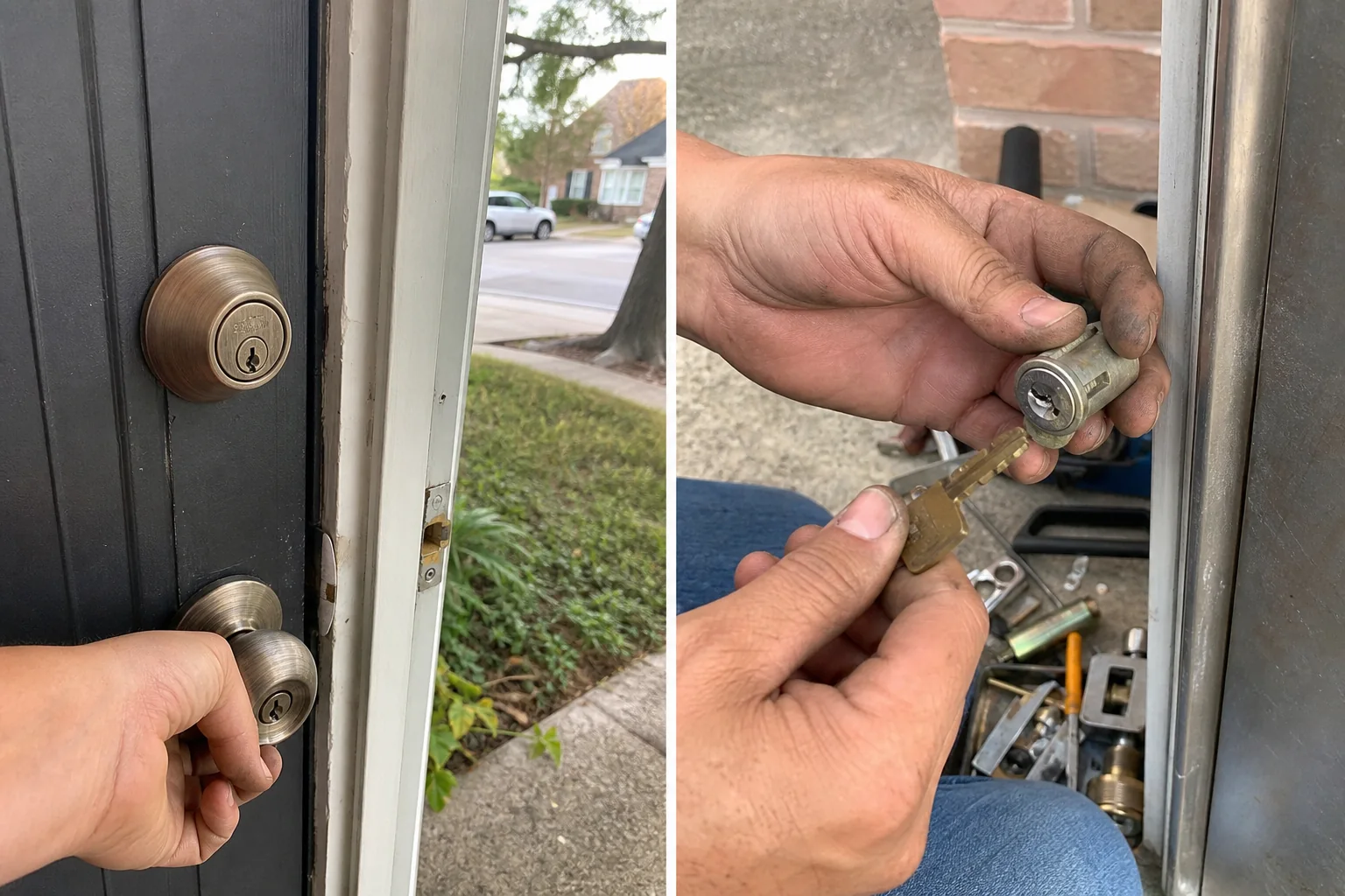 Service detail 1 related to House Lock Hard to Turn? Repair, Rekey, or Replace in Houston, TX