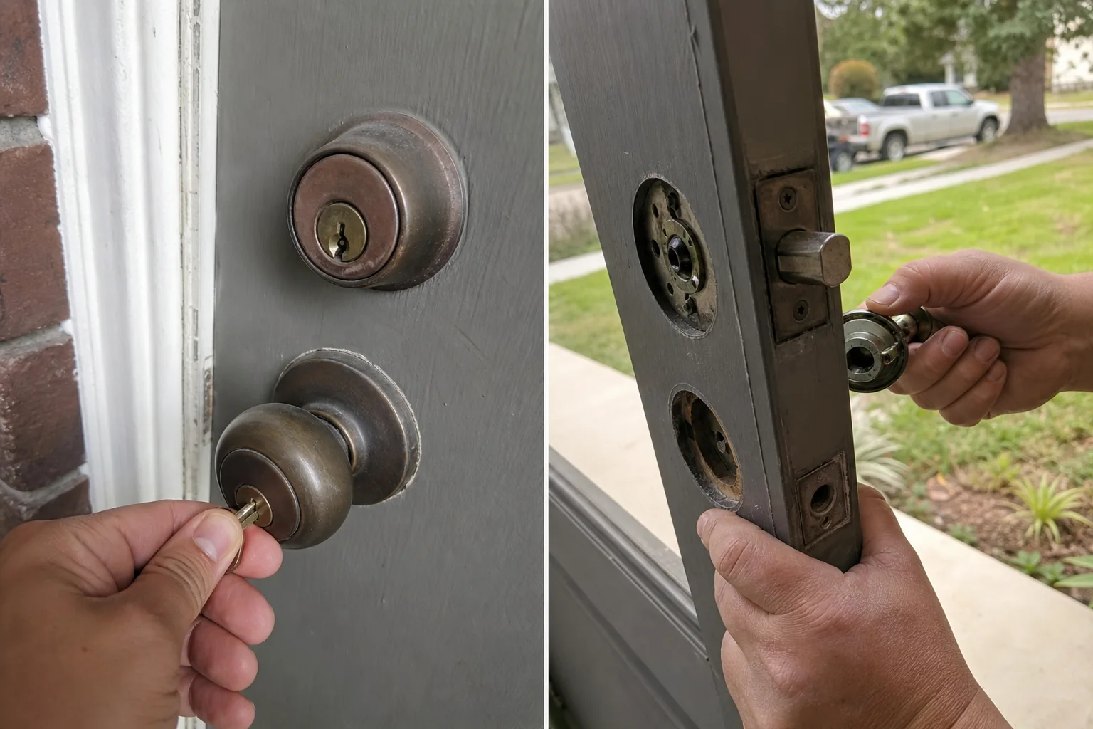 Locksmith Services service scene in Houston, TX